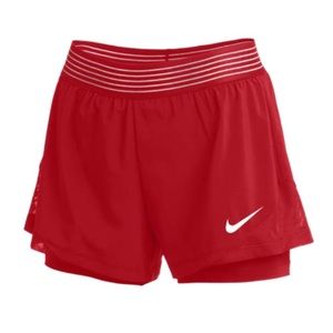 NIKE WOMEN’S WOVEN FLEX 2IN1 SHORT